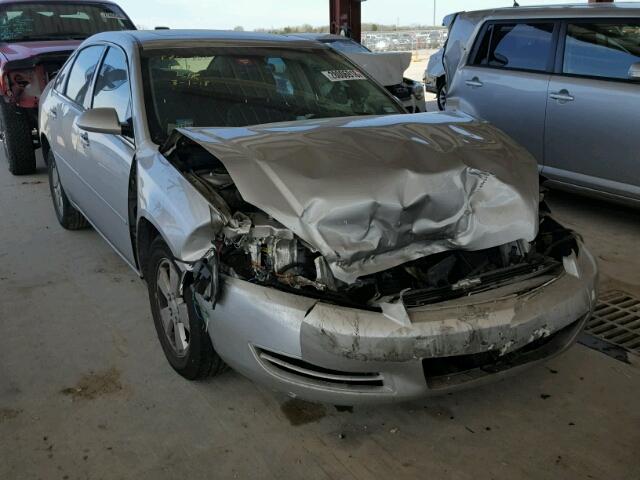 2G1WT58N389251698 - 2008 CHEVROLET IMPALA LT SILVER photo 1