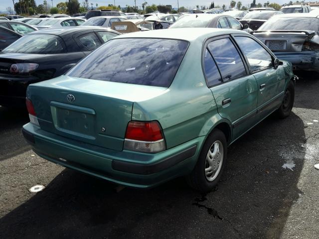 JT2EL56E7S0050838 - 1995 TOYOTA TERCEL DX GREEN photo 4