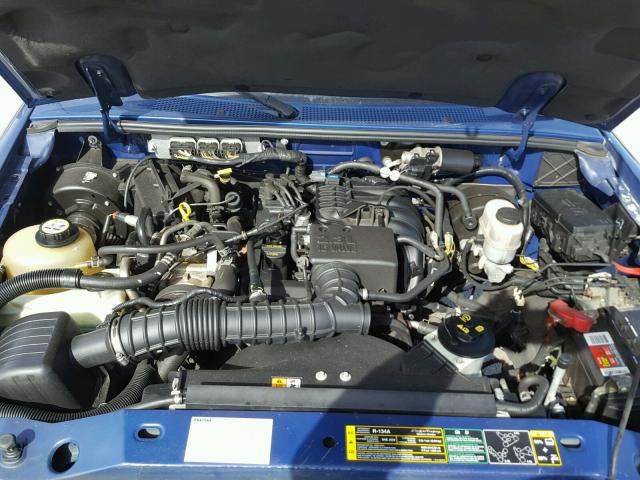 4F4YR12D07PM01930 - 2007 MAZDA B2300 BLUE photo 7