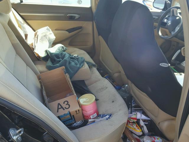 1HGFA16806L094898 - 2006 HONDA CIVIC EX Qara foto 6