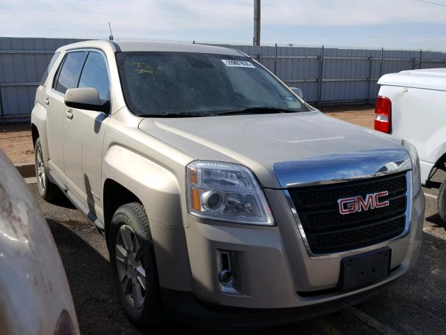 2GKALMEK9C6162447 - 2012 GMC TERRAIN SL GOLD photo 1