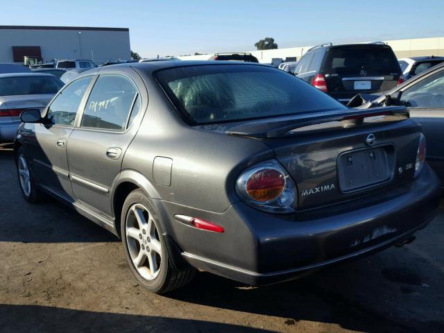 JN1DA31D63T524342 - 2003 NISSAN MAXIMA GLE GRAY photo 3