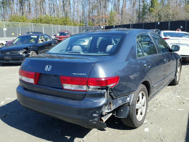 1HGCM56623A091704 - 2003 HONDA ACCORD EX GRAY photo 4