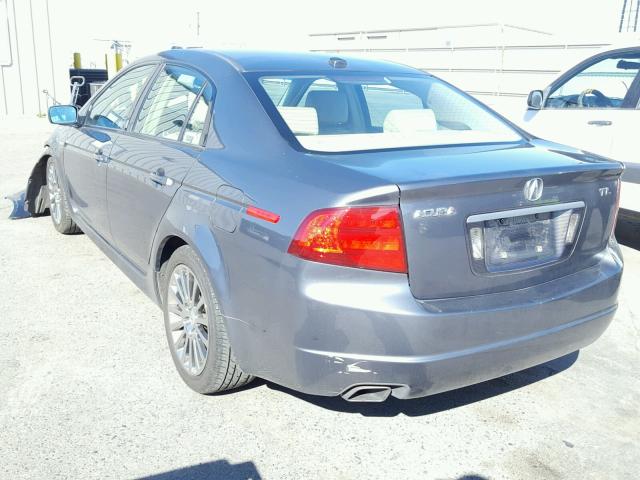 19UUA66296A074838 - 2006 ACURA 3.2TL CHARCOAL photo 3