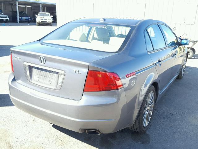 19UUA66296A074838 - 2006 ACURA 3.2TL CHARCOAL photo 4