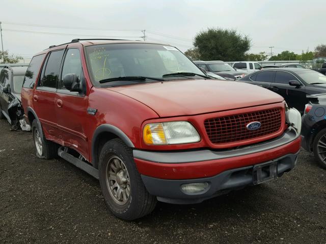1FMRU15W82LA45764 - 2002 FORD EXPEDITION RED photo 1