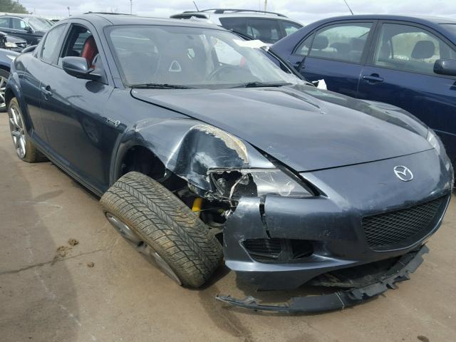 JM1FE173880215879 - 2008 MAZDA RX8 GRAY photo 1