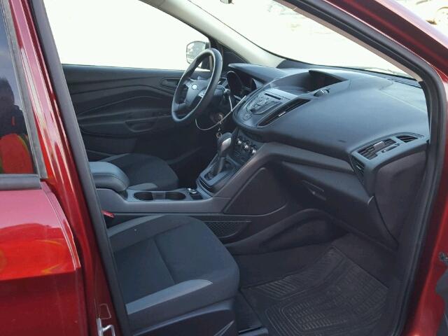 1FMCU0F73EUE02807 - 2014 FORD ESCAPE S RED photo 5