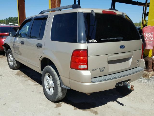 1FMZU63W05UA91703 - 2005 FORD EXPLORER X TAN photo 3