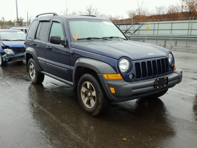 1J4GL48K77W537906 - 2007 JEEP LIBERTY SP BLUE photo 1