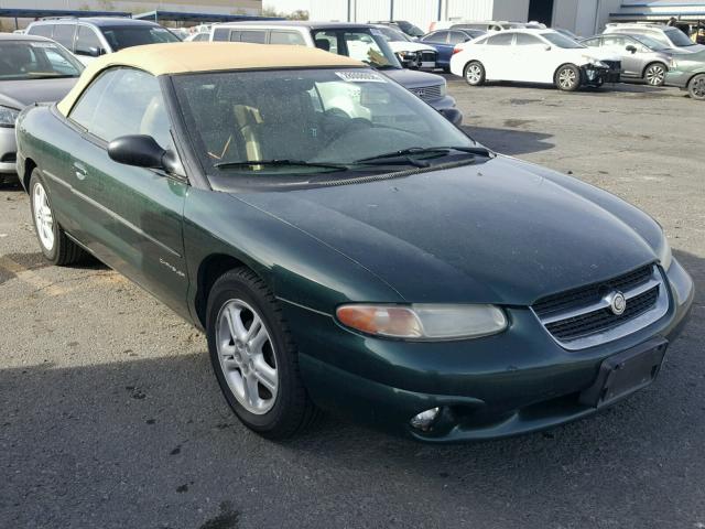 3C3EL55HXTT274584 - 1996 CHRYSLER SEBRING JX GREEN photo 1