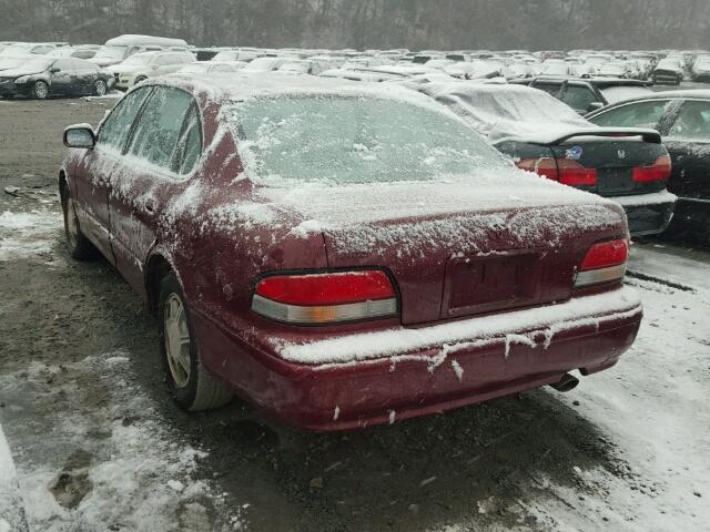 4T1BF12B0TU113323 - 1996 TOYOTA AVALON XL MAROON photo 3