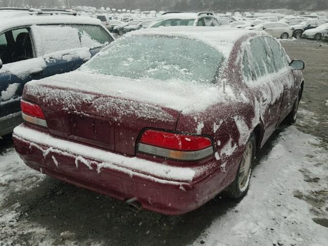 4T1BF12B0TU113323 - 1996 TOYOTA AVALON XL MAROON photo 4