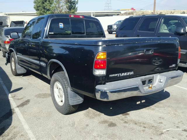 5TBRT34181S214843 - 2001 TOYOTA TUNDRA ACC BLACK photo 3