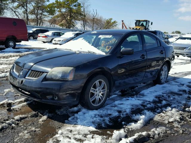 4A3AB36F76E059812 - 2006 MITSUBISHI GALANT ES BLACK photo 2