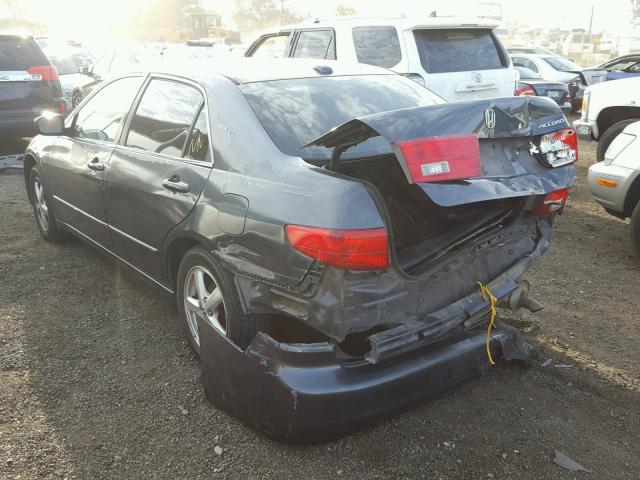 1HGCM56895A047770 - 2005 HONDA ACCORD EX GRAY photo 3