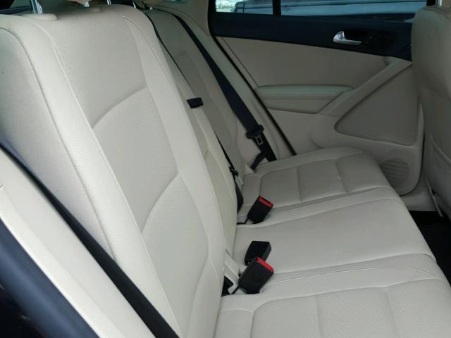 WVGAV7AX1CW510476 - 2012 VOLKSWAGEN TIGUAN S BLACK photo 6