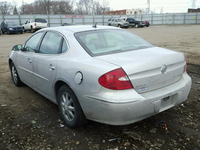 2G4WD582461193764 - 2006 BUICK LACROSSE C SILVER photo 3