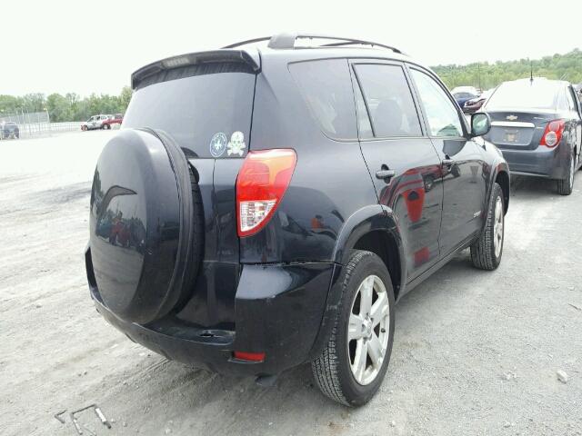 JTMZK32V466001816 - 2006 TOYOTA RAV4 SPORT BLACK photo 4