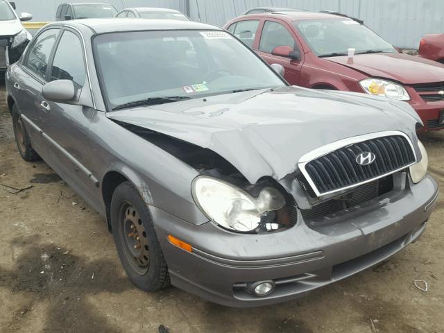 KMHWF25S62A575646 - 2002 HYUNDAI SONATA GRAY photo 1