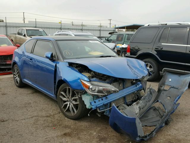 JTKJF5C79FJ010241 - 2015 TOYOTA SCION TC 蓝色 照片 1