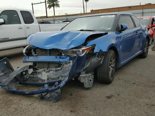 JTKJF5C79FJ010241 - 2015 TOYOTA SCION TC 蓝色 照片 2