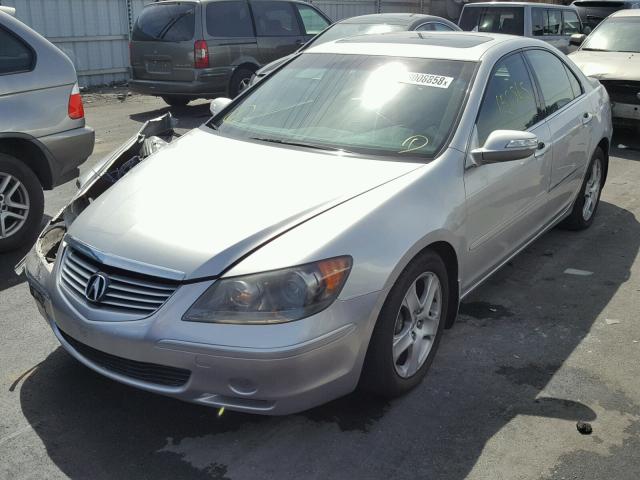 JH4KB16546C006238 - 2006 ACURA RL GRAY photo 2