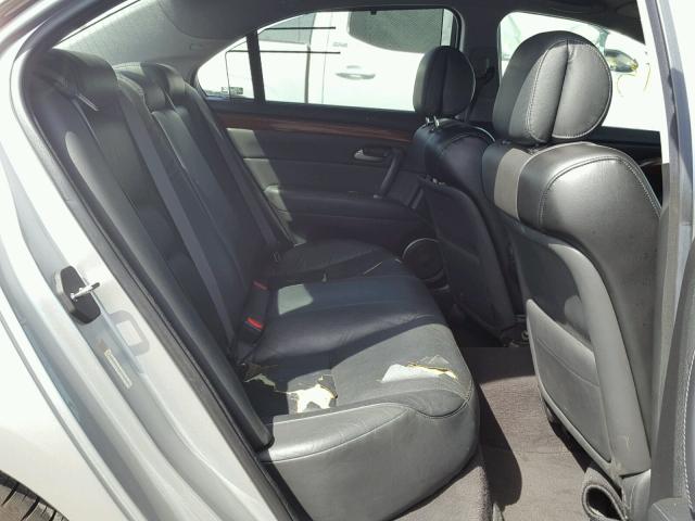 JH4KB16546C006238 - 2006 ACURA RL GRAY photo 6