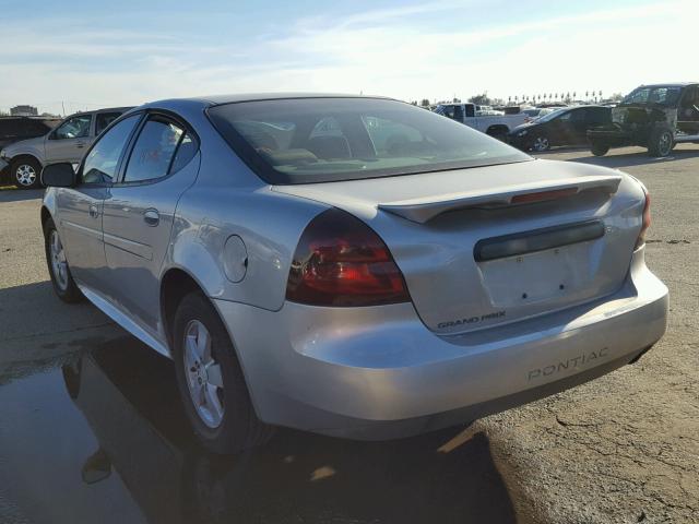 2G2WP552371118284 - 2007 PONTIAC GRAND PRIX ვერცხლისფერი ფოტო 3