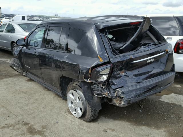 1C4NJCBA5ED832461 - 2014 JEEP COMPASS SP BLACK photo 3