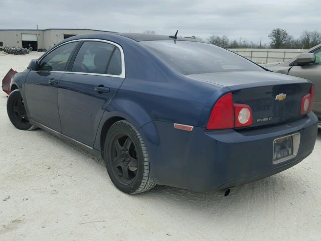 1G1ZC5EBXA4130098 - 2010 CHEVROLET MALIBU 1LT BLUE photo 3