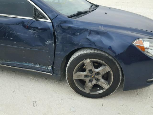 1G1ZC5EBXA4130098 - 2010 CHEVROLET MALIBU 1LT 蓝色 照片 9
