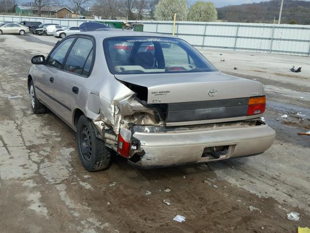 2T1AE09BXRC071039 - 1994 TOYOTA COROLLA LE 金色 照片 3