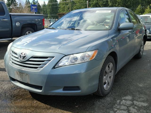 4T1BE46K79U872879 - 2009 TOYOTA CAMRY BASE TEAL photo 2