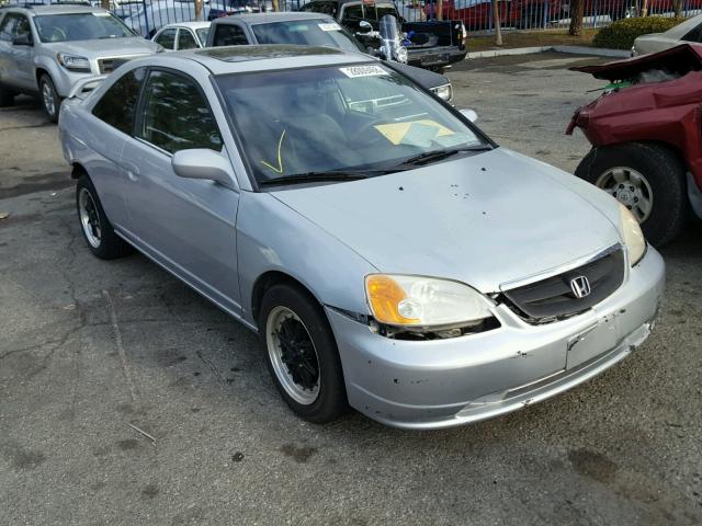 1HGEM229X2L049842 - 2002 HONDA CIVIC EX SILVER photo 1