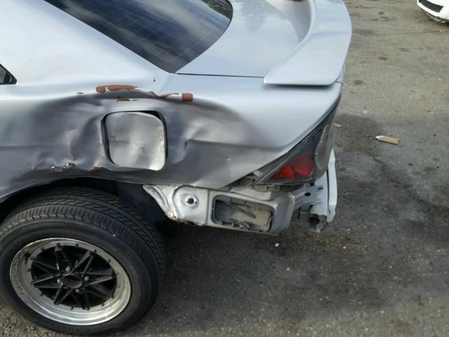 1HGEM229X2L049842 - 2002 HONDA CIVIC EX ვერცხლისფერი ფოტო 9