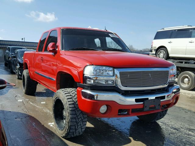 1GTHK29U45E266341 - 2005 GMC SIERRA K25 RED photo 1