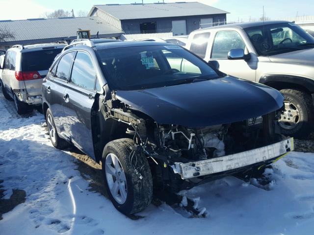 2T2BK1BA5AC076444 - 2010 LEXUS RX 350 BLACK photo 1