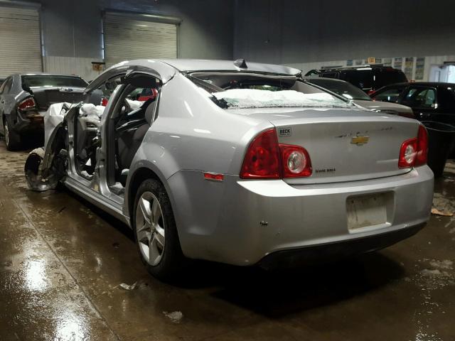 1G1ZB5E09CF115228 - 2012 CHEVROLET MALIBU LS Gümüş foto 3