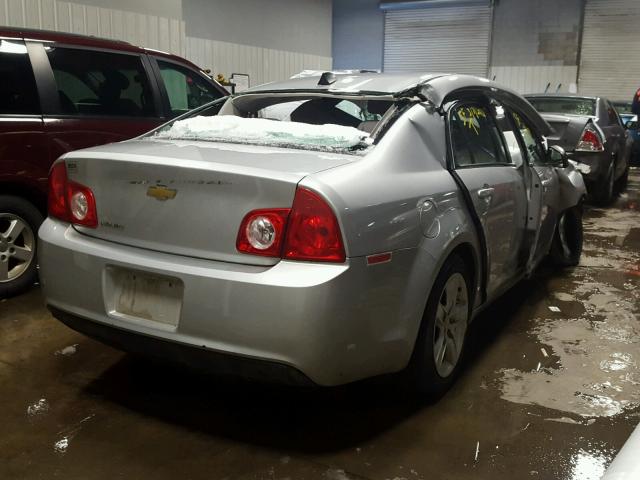 1G1ZB5E09CF115228 - 2012 CHEVROLET MALIBU LS Gümüş foto 4