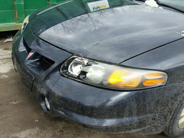 1G2HY54K214185137 - 2001 PONTIAC BONNEVILLE BLACK photo 9