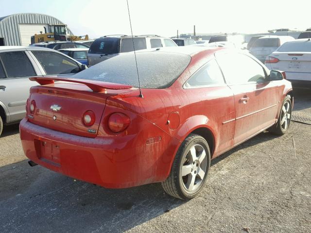 1G1AL18F687347774 - 2008 CHEVROLET COBALT LT RED photo 4