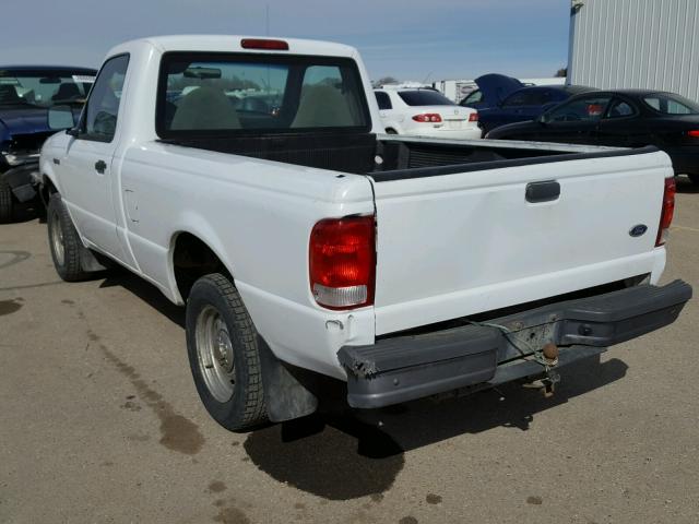 1FTYR10C0YTB41542 - 2000 FORD RANGER WHITE photo 3