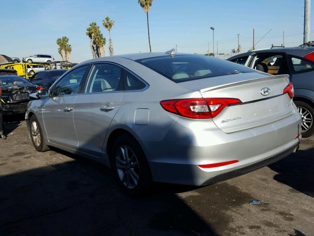 5NPE24AA4GH354728 - 2016 HYUNDAI SONATA ECO SILVER photo 3