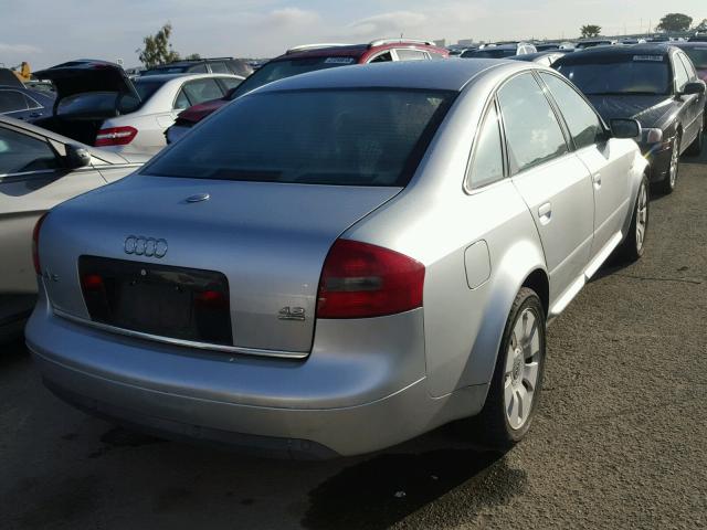 WAUZL64B91N155287 - 2001 AUDI A6 4.2 QUA SILVER photo 4