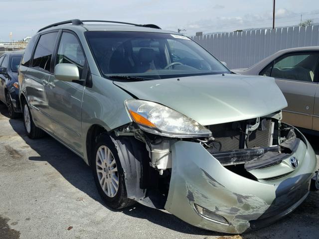 5TDZK22C07S095090 - 2007 TOYOTA SIENNA XLE GREEN photo 1