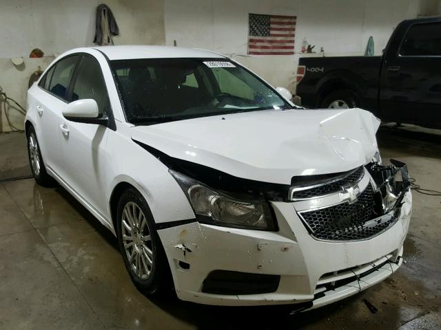 1G1PJ5SC5C7238575 - 2012 CHEVROLET CRUZE ECO WHITE photo 1