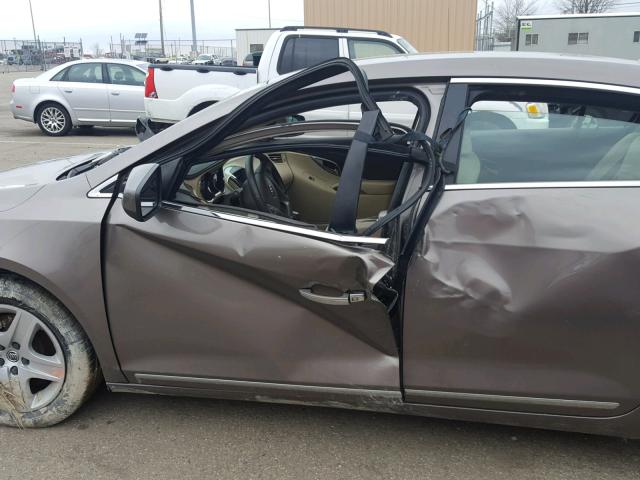 1G4GA5EC3BF348009 - 2011 BUICK LACROSSE C TAN photo 9