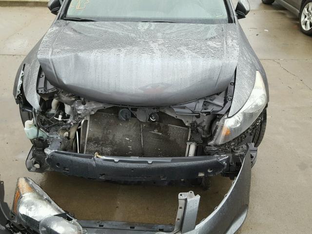 1HGCP26889A145250 - 2009 HONDA ACCORD EXL GRAY photo 7