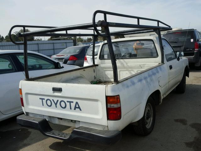 JT4RN81PXK0032525 - 1989 TOYOTA PICKUP 1/2 WHITE photo 4